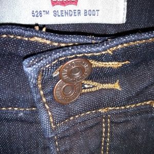 Levi's 526 Slender Boot Cut Jeans